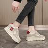 New Style of Shoes for Summer and Autumn Color-blocking Thick Sole Wear-resistant Versatile and Breathable College Style