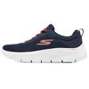Go Walk Flex Mesh Stoff Sport Komfort Niedrige Freizeitschuhe Damen Sneaker Marineblau 124952-NVCL