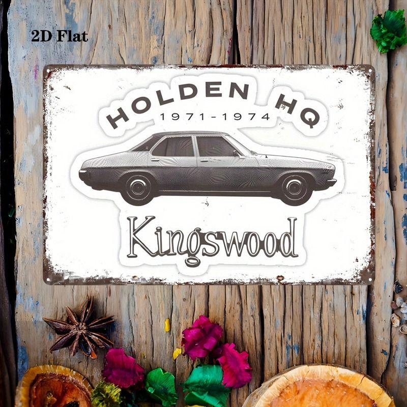 Retro Car Metal Tin Sign Vintage Garage Wall Decor