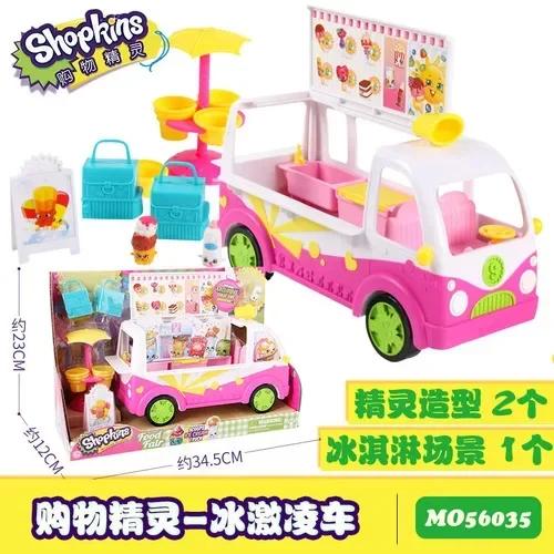 Shopkins Sesong Blind Box 1/2/3 Shopping Nisse Sett Leketøy Supermarked Kjøkken Scene Dukkehus Miniatyr Jente Barnebursdagsgave
