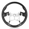 JIANGGAI Steering Wheel for Prado 150 2009 Gun Grip Perforated Hand OEM Custom Part (Early Model) (H21).9-2017 (H29).7, Type, Leather, Stitched,