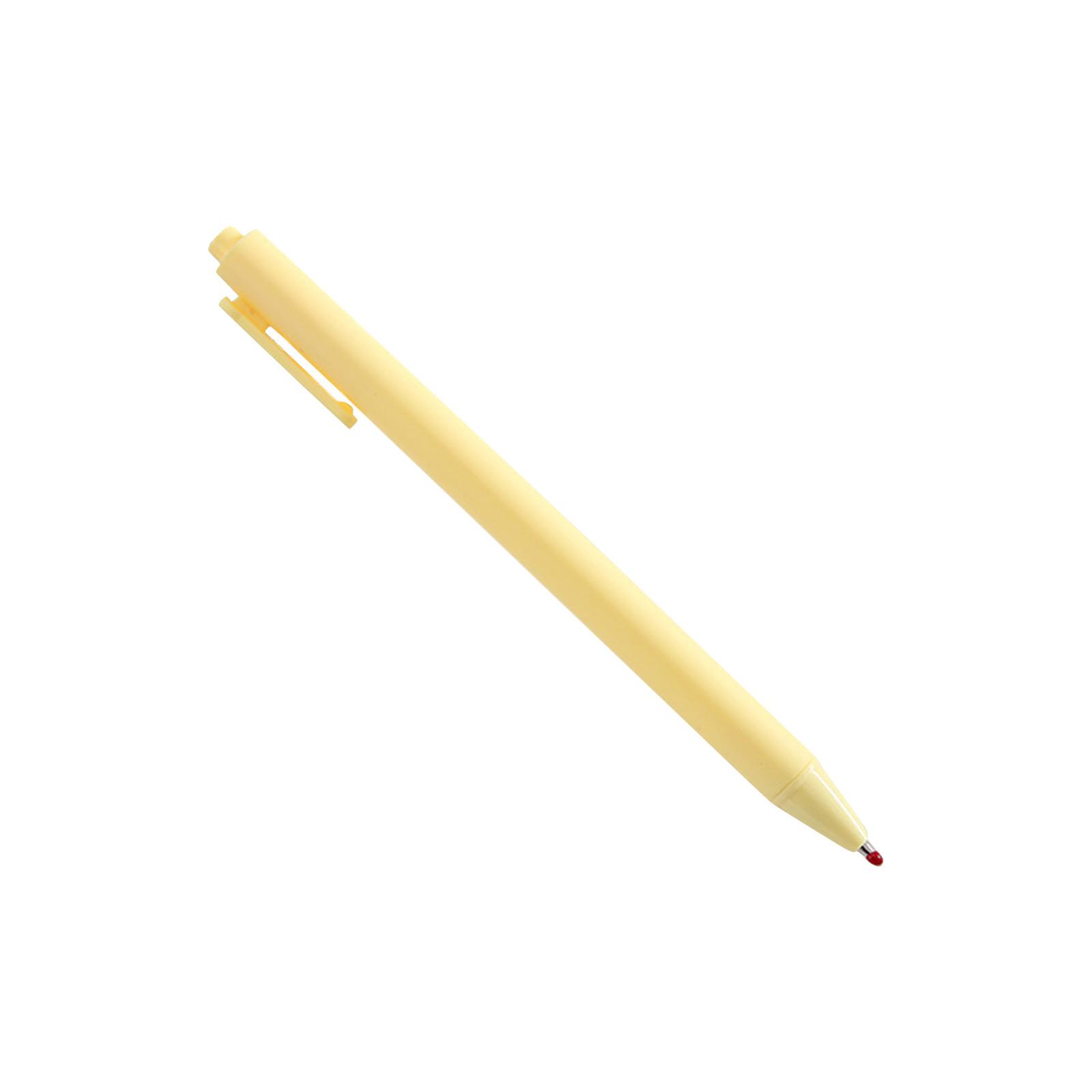 

Ручка для письма 1 мл, 15 шт. 0,5 мм, черная шариковая ручка с милыми гелевыми чернилами для студентов и школьных принадлежностей One Size жёлтый