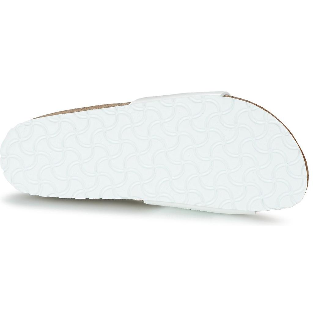 Birkenstock Madrid Sandals Size cm (Narrow Width), Birko-Flor Women's, White, 24.0