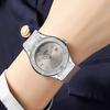 Light Luxury Diamond-Encrusted Calendar Silicone Women'S Quartz Watch High Value Niche Silicone Watch For Middle School Students