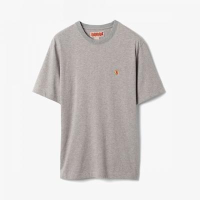 Baracuta Icon Logo Embroidered Tee Gray Cuf1m60000a13