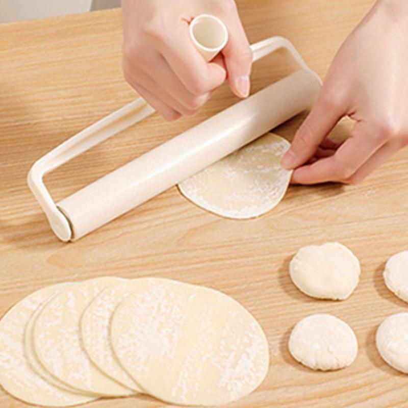 Natural Wood Rolling Pin Nonstick Roller Dough Roller for Easily Pastry and Fondant Preparation in Kitchen