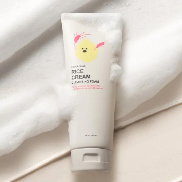 [SHARSHAR] Rice Cream Cleansing Foam 220ml