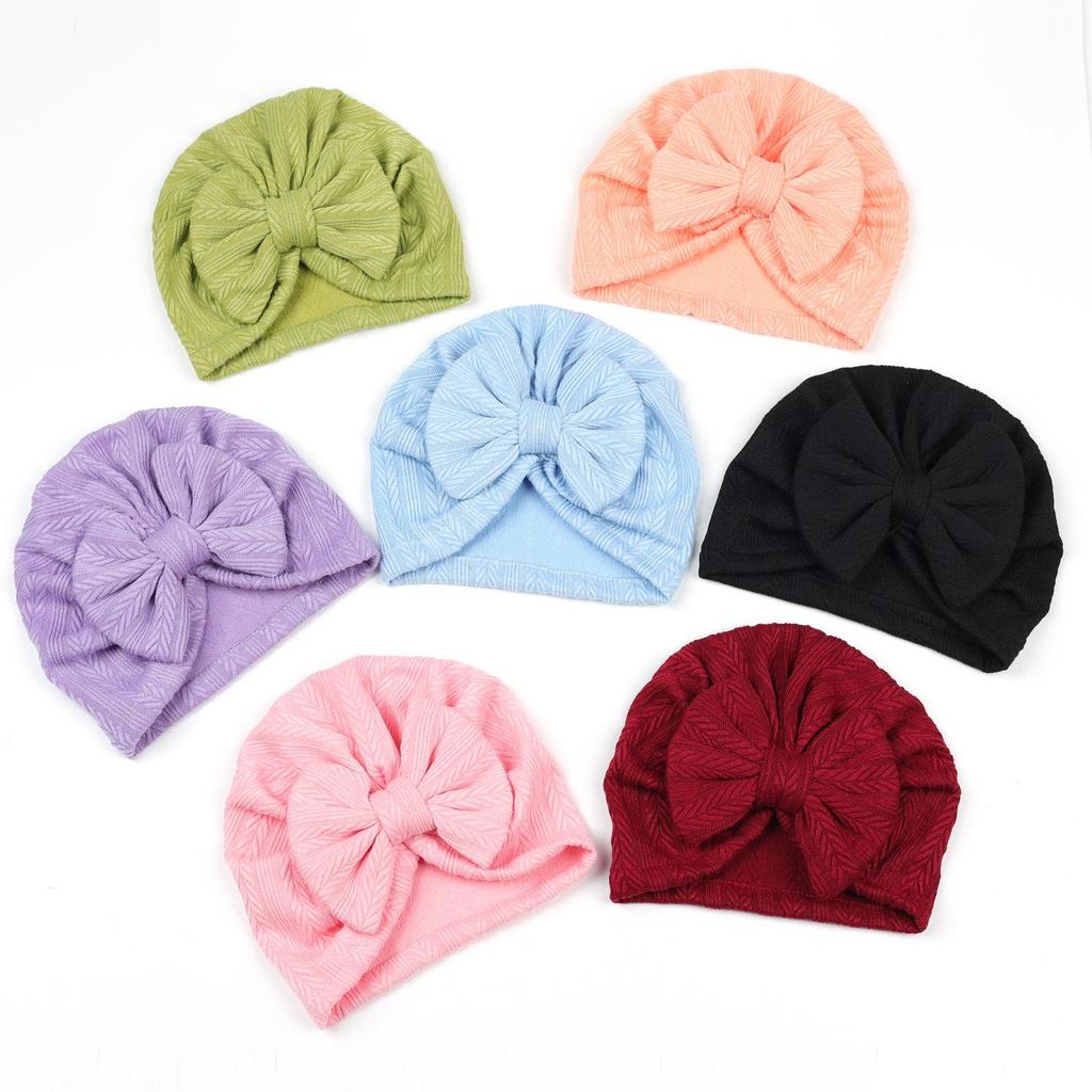 Autumn & Winter Baby Bow Hat for Kids - European & American Style
