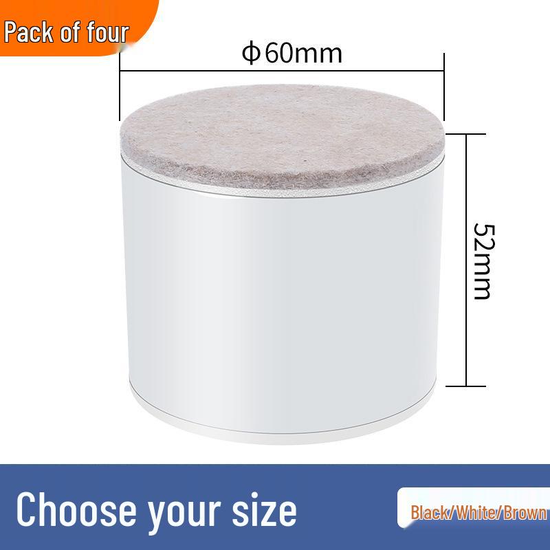 Masa, Dolap, Kanepe, Yatak ve Daha Fazlası İçin Kendinden Yapışkanlı Mobilya Yükseltme Pedleri