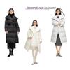 Ailayiyi Women's Long Goose Down Puffer Coat