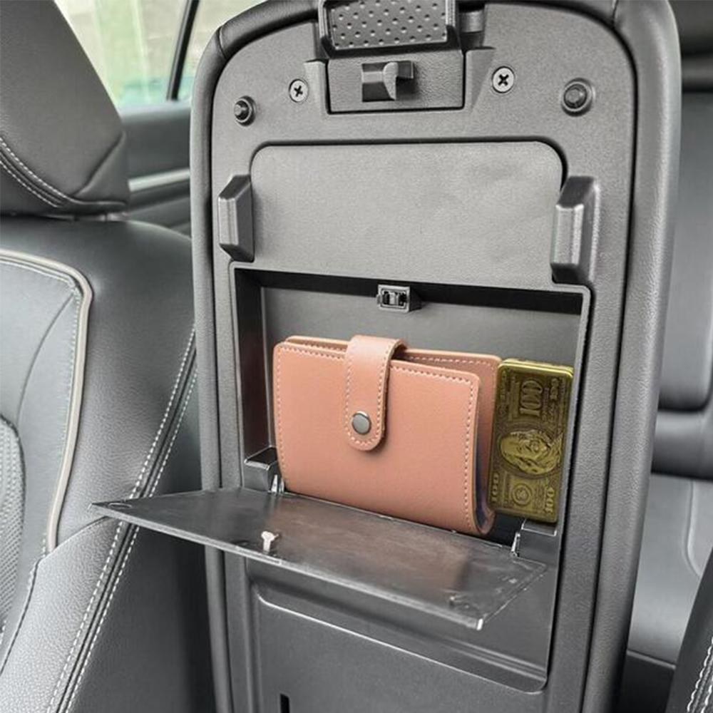 Car Center Console Hidden Secret Storage Box Black For Nissan Altima 2019-2023