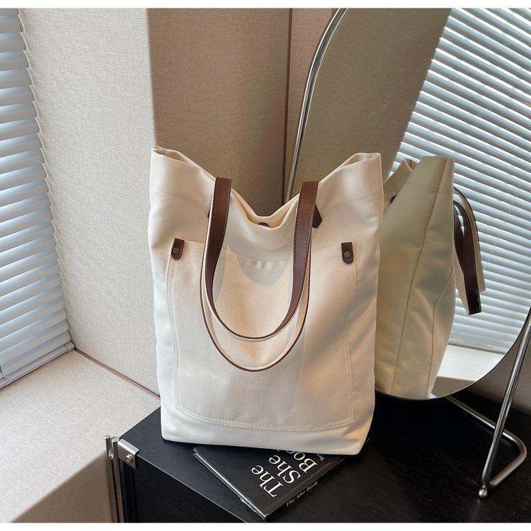 Large capacity niche design tote bag casual fashion personalized new shoulder bag women