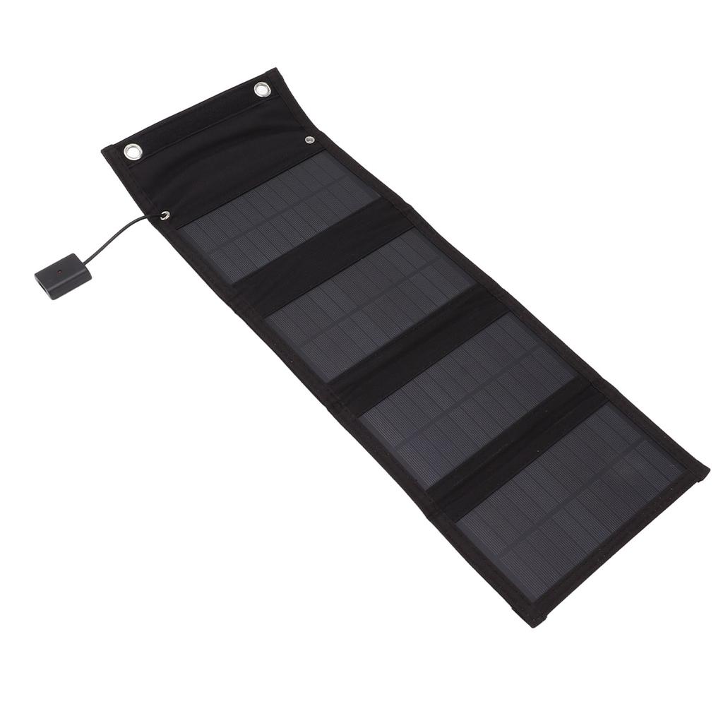 Przenośna Torba z Panelem Słonecznym 10W 5V Krzem Monokrystaliczny Wodoodporna Składana Etui Ładowarki z Panelem Słonecznym na Zewnątrz