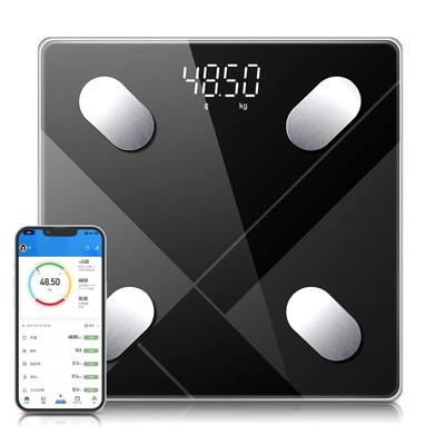 Weight Body Fat Body Composition Bluetooth Multinomial Indicators Such As Measurement of Body Fat Muscle Body Water High Health Just Tempered Glass