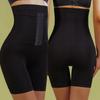 High Waist Adjustable Hook Tummy Control Butt Lifting Anti Roll Edge Postpartum Full Body Shapewear Pants