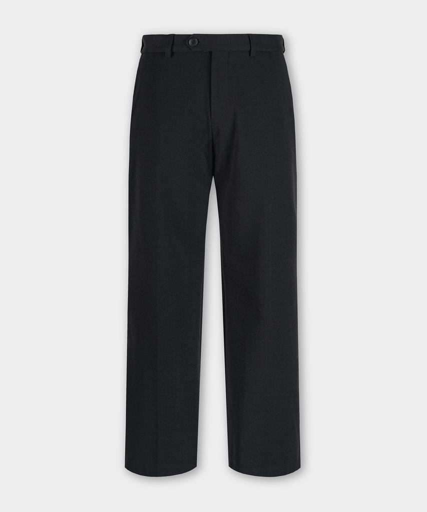 BIRBANTE Spandex Hidden Elastic Waist Slacks - Black