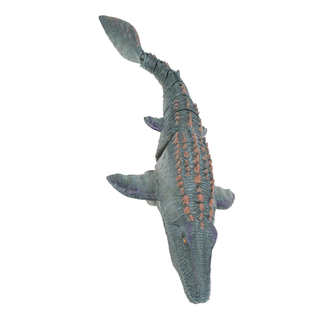 Remote Control Boat Mosasaurus Shape 2.4Ghz High Simulation Waterproof Diving Toy for Adults Kids