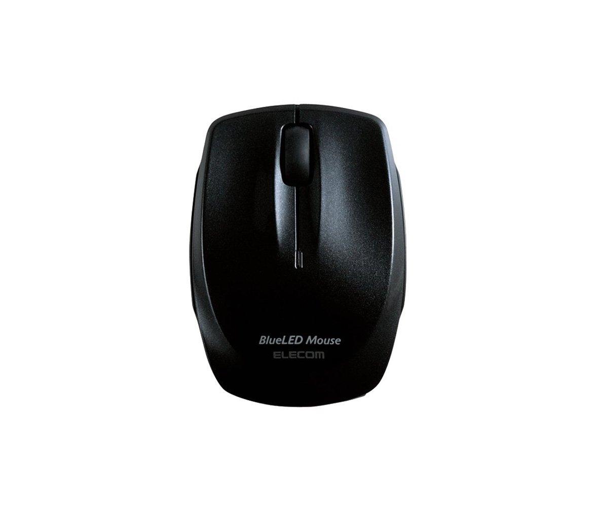 

[2011 Model] ELECOM Bluetooth 3.0 Mouse BlueLED 3 Buttons Compact with Storage Pouch Black M-BL3BBBK