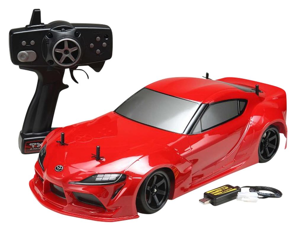 YOKOMO PANDEM GRA90 Supra (Red) Complete Drift Package RTR with Gyro, Electric Radio Control (DPR-GRA90R)