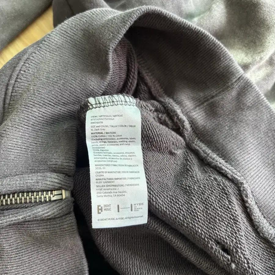 BTS Zip-up Hoodie
