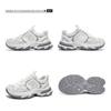 Casual Sports Shoes - Loose Sports Style Lace Up Low Top Shoes, for Outdoor Activities, Hiking, Skateboarding,Plus Size Fashionable Sports Shoes