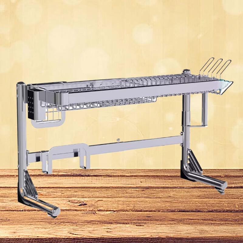 Extendable Countertop Sink Storage Rack