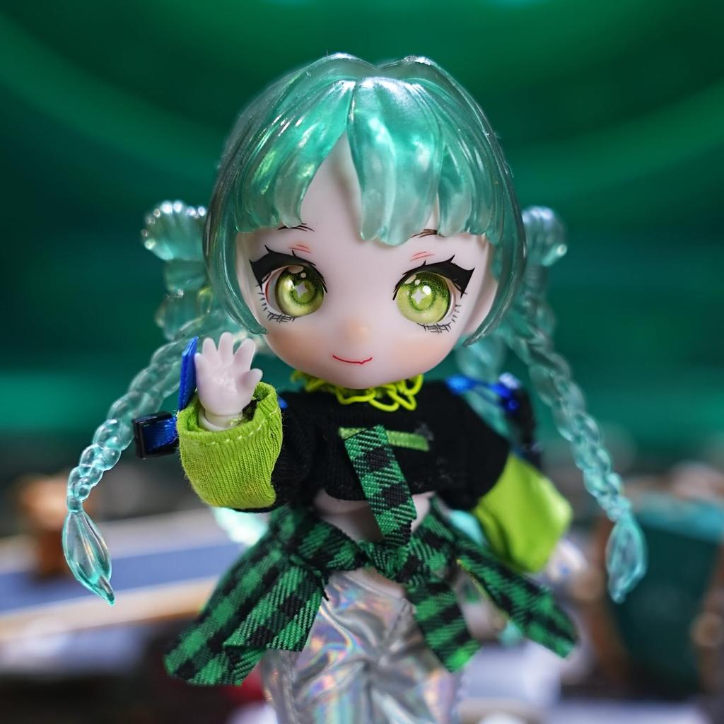 ICY Fortune Days 13cm bjd panenka anime styl panenka ideální pro DIY panenku pro dívky - set, dárek, dekorace, cvičení, sbírka, 8+