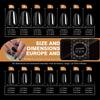 Clear Gel Nail Tips DIY Nail Extensions Transparent False Nails Art Decoration Long-Lasting Perfect for DIY Nail Art