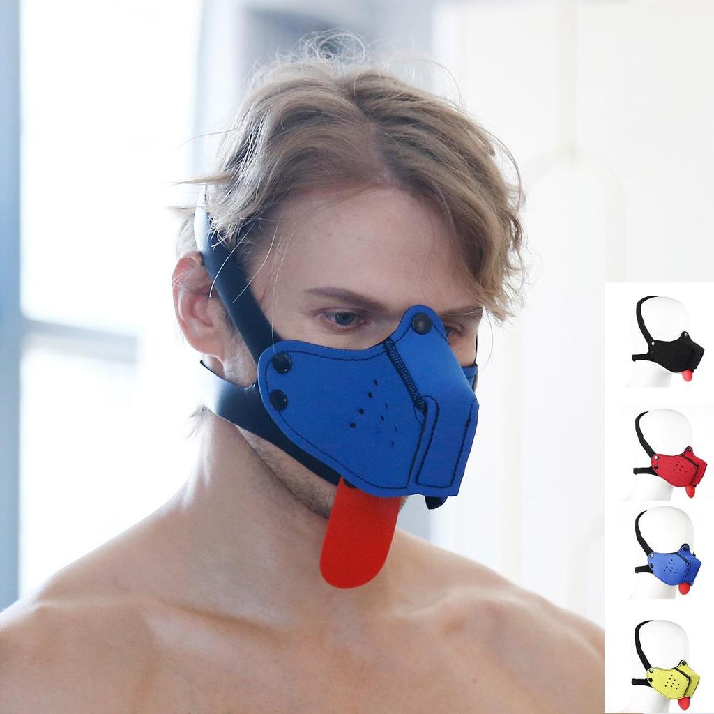 Adult Dog Hood Muzzle Gag for Couples - SM Flirting Toy