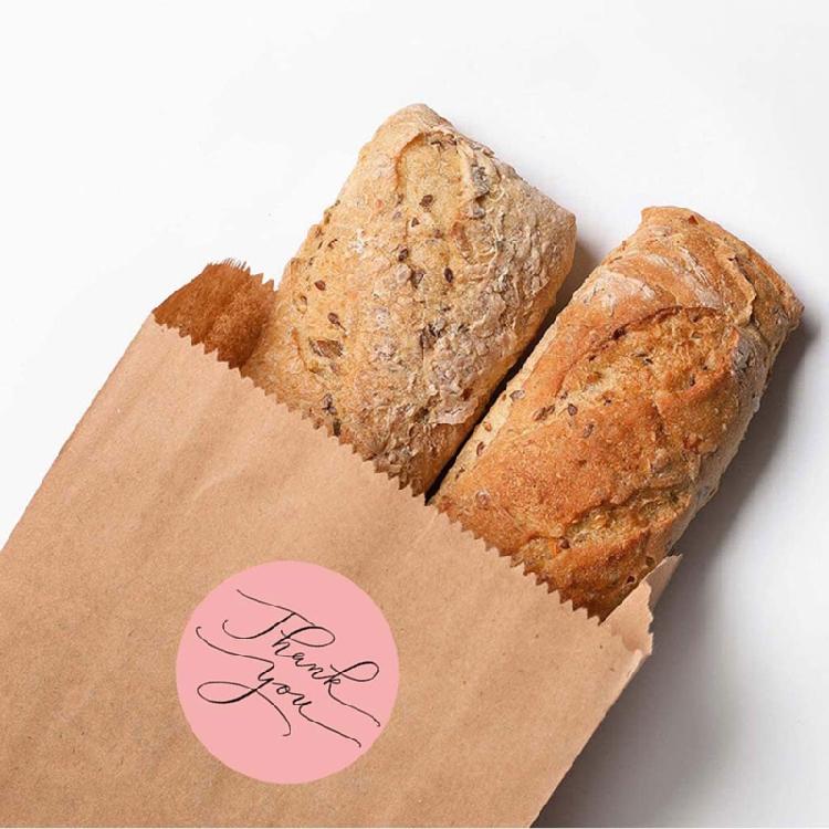 500Pcs/Roll Scrapbooking Seal Labels 3 Styles Thank You Adhesive Label Stickers