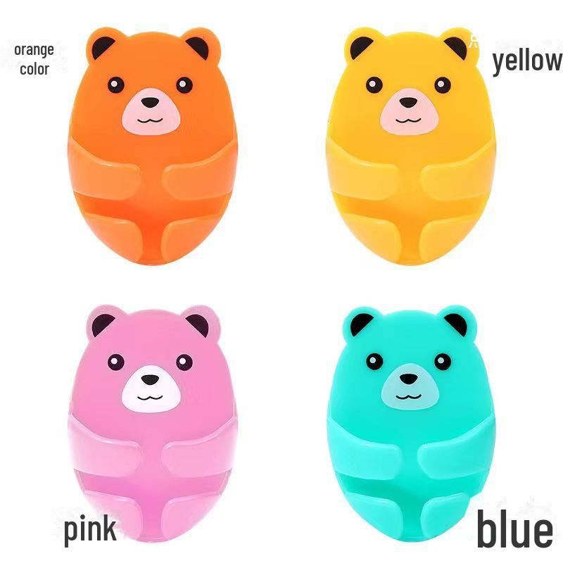 

Douyin Punch-Free Bear Hook & Power Socket Cable Organizer Gift 1 Hook