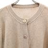 FOXEY Made In Japan 100% Cashmere Long Sleeve Short Length Knit Cardigan Women Used