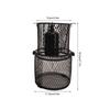 Reptile Heat Lamp Guard  Design Retractable E27 Bulb Connector Reptile Heat Lamp Mesh Cover Safety  for Snakes