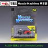 AABKB1 Maisto 1:64 Dodge Ford Chevrolet Shelby Alloy Muscle Sports Car Model Metal Modified Pickup Racing Car Vehicles Model Kids Gifts