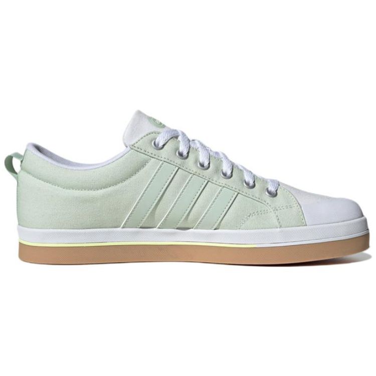 Adidas Neo Bravada Durable Non-Slip Low-Top Skate Shoes Unisex Skate Shoes Mint-Green GY9683