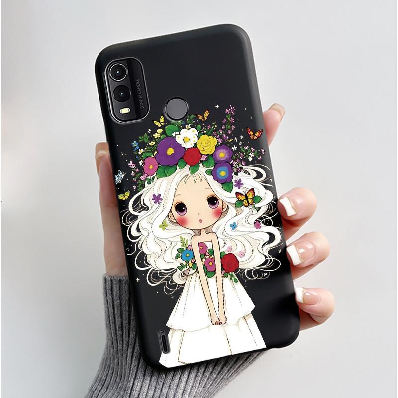 Phone Case For Nokia G11 Plus Matte Black Casing Soft Silicone Ultra Thin Slim Cover Aesthetic Luxury Cute Cool Boys Girls Shell