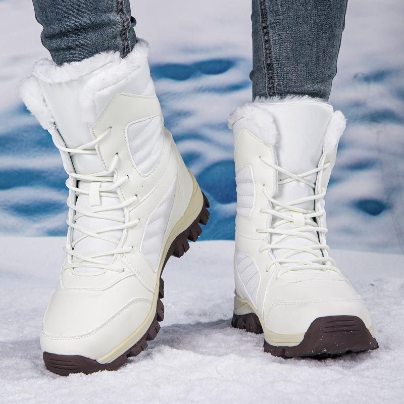 Women's/men's Winter Shoes Women's High Top Shoes Cotton Shoes Outdoor Shoes Snow Boots Large-sized Winter Boots