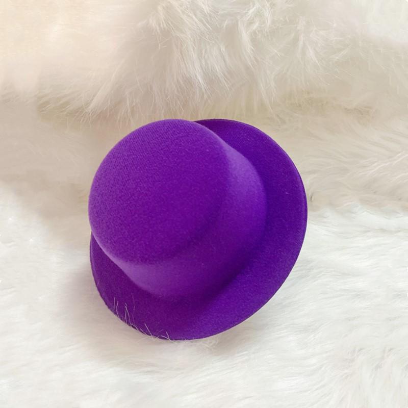 15cm/20cm Cotton Doll Hat - Hard Shell Gentleman Top Hat In Stock