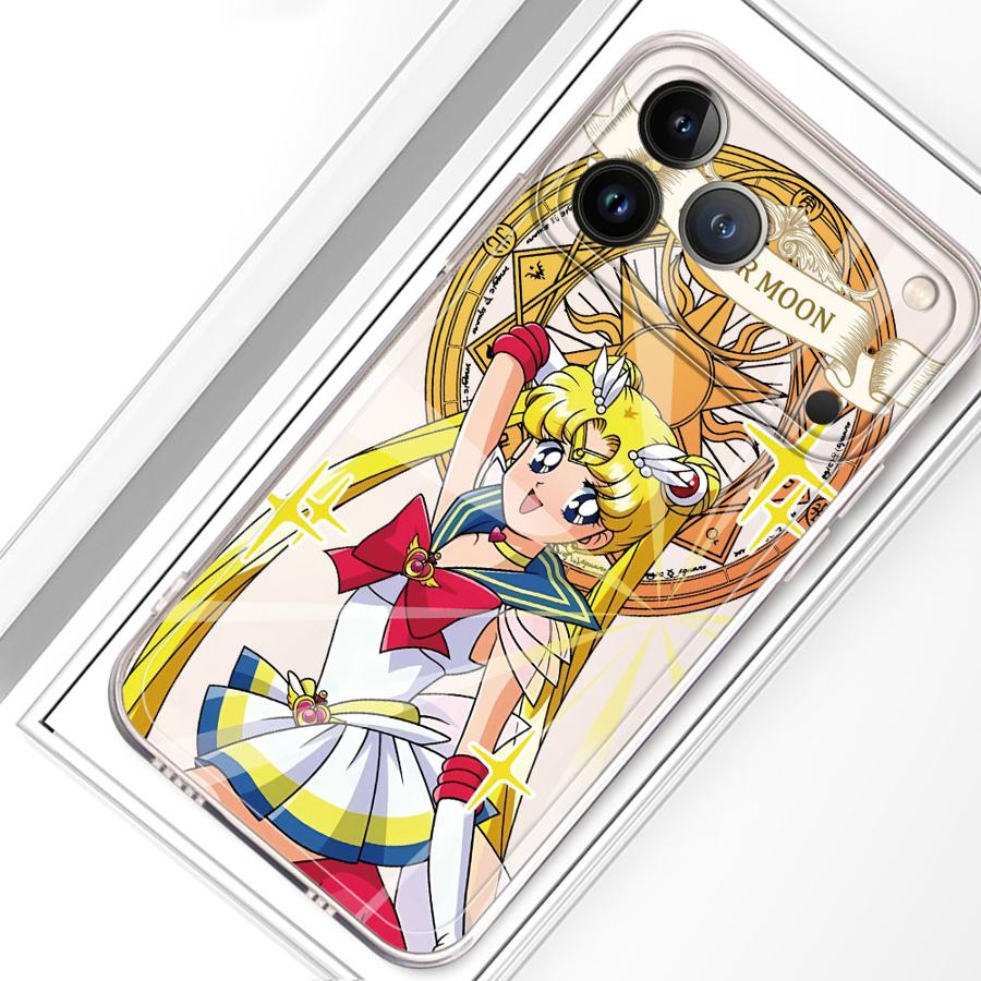 Sailor Chibi Moon Case for iPhone 17 Pro Max 16 XR 13 Pro Air 15 XS Max 14 Plus 11 12 Mini 7 8 Soft Phone Cover