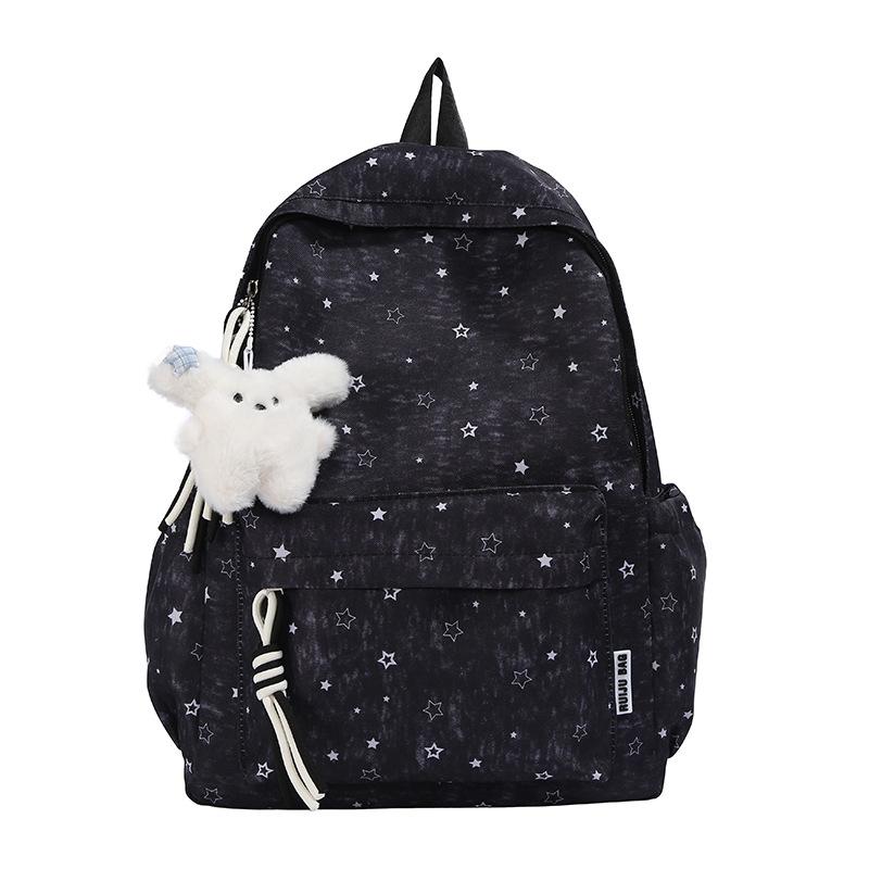 Schoolbag Student School Bag Mori Star Korean Edition Fresh Candy Color Backpack Large Capacity Campus Class Backpack
