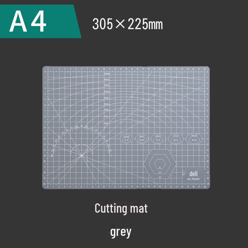 Deli 78400 Green PVC A4 High Strength Cutting Mouse Pad