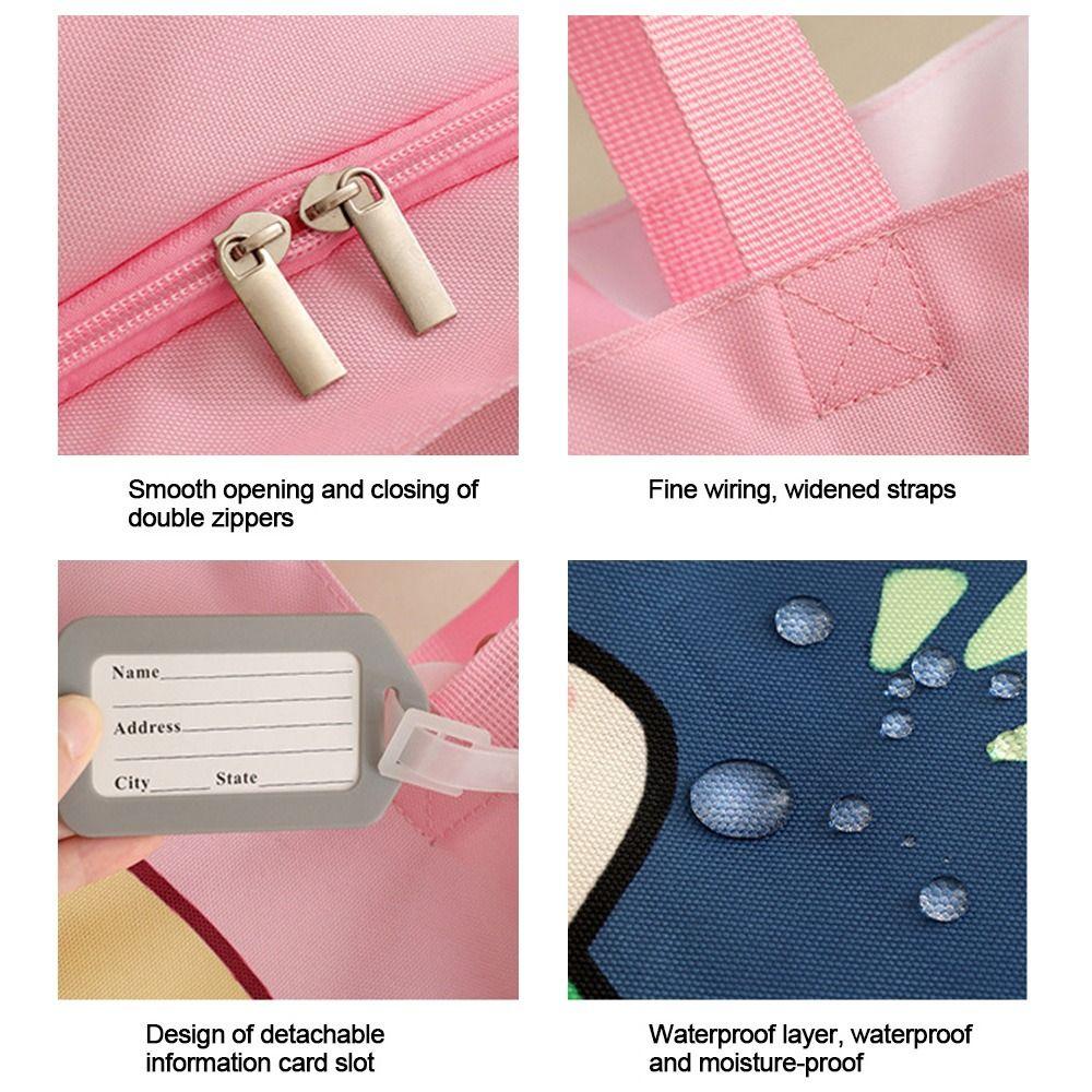 Oxford-Gewebe Mama Umstandstasche Große Kapazität Reisegepäck Handtasche Kinderzimmernutzung