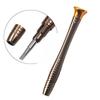 25-in-1 Portable Screwdriver Set with Leather Bag for Electronics and Watches
