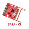 CF to SATA Adapter for Compact Flash Memory Card Type I II to 2.5inch Serial ATA HDD Hard Disk Drive Converter