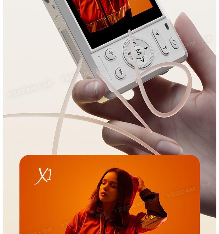 Studentische Dual-HD-Touchscreen-Kamera mit Front- und Rückkamera, WLAN und Selfie-Funktionen
