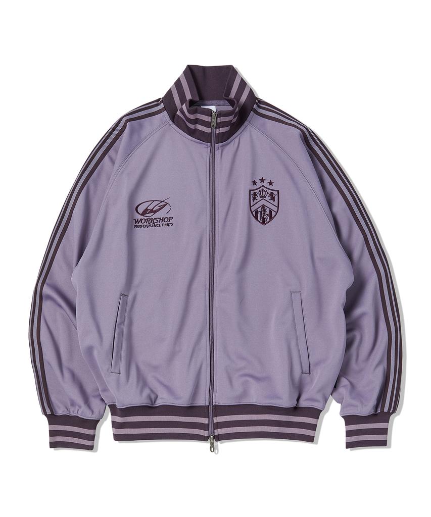 Travel Jersey Track Jacket Purple