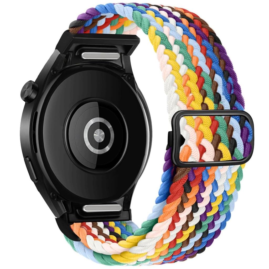 Braided solo loop Band For Samsung Galaxy Watch 6 4 Classic 5 pro 44mm 40mm 47mm 43mm 20mm No gaps bracelet Galaxy Watch 6 Strap