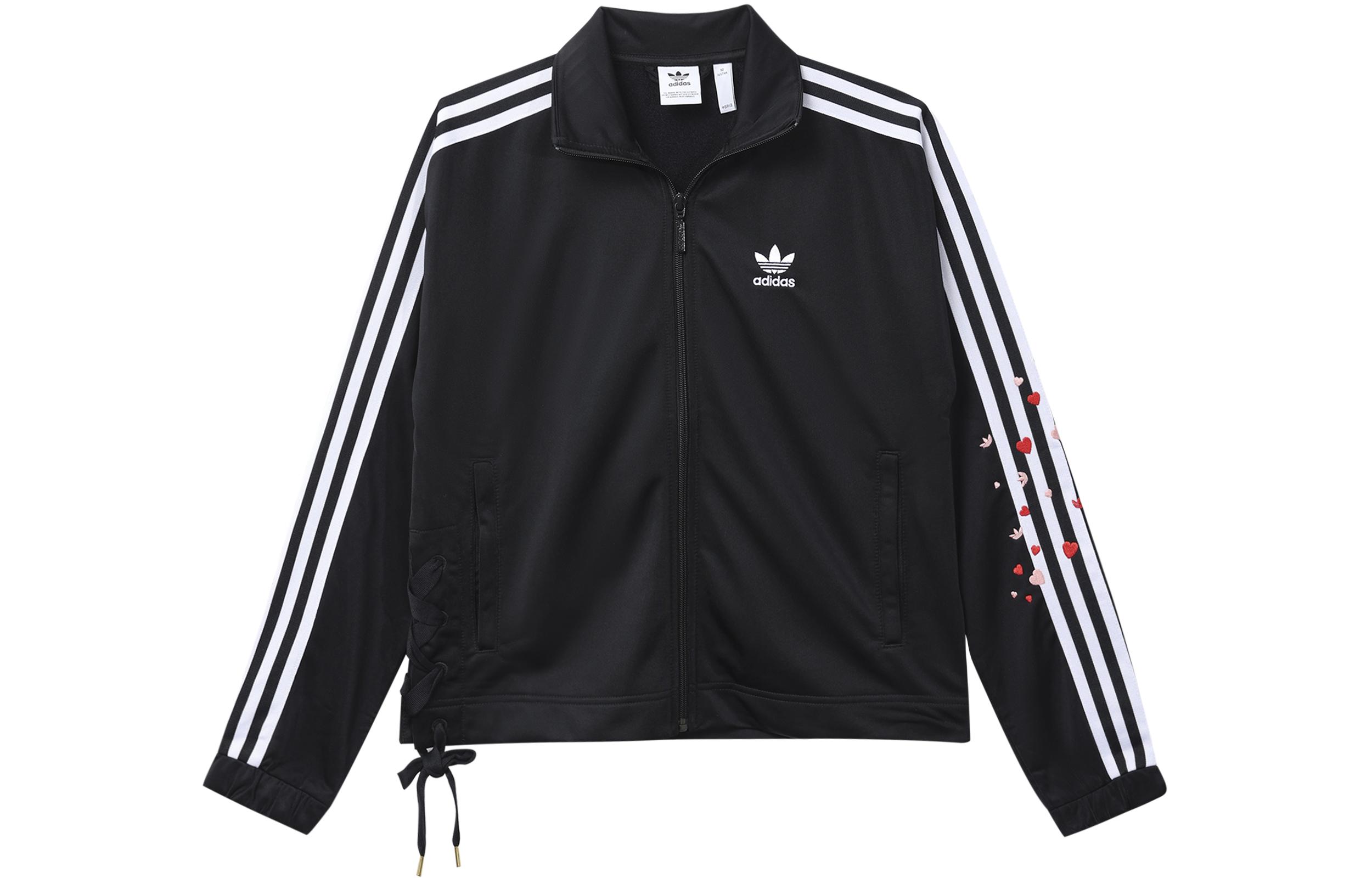 Adidas Originals VALENTINE S DAY Jacket Unisex Black GK7174 32