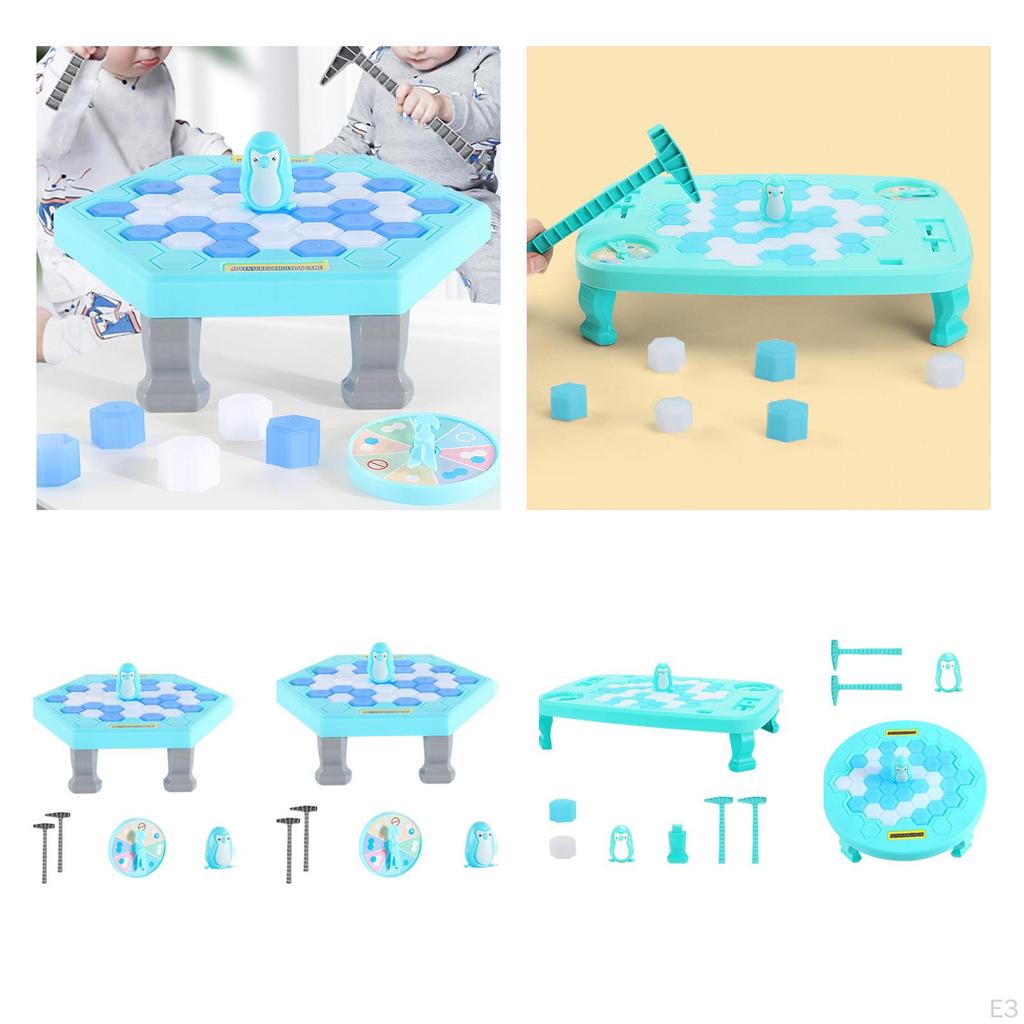 Break The Ice Game Block Breaking Development Early Education Save Penguin Table