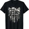 Skull Cross Y2K Goth Alt Grunge Gothic Emo Aesthetic T Shirt